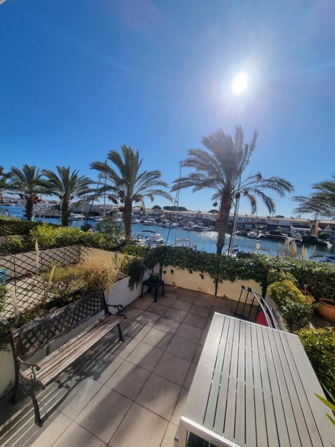 Cap Capistol Studio Avec Terrasse, Vue Port Agde Eksteriør bilde